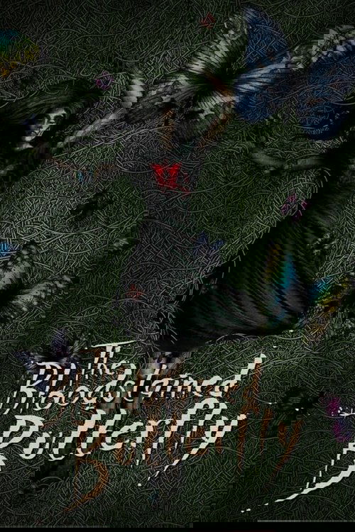 Una farfalla con le ali insanguinate