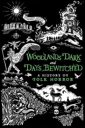 Шабаш ведьм во мгле лесов