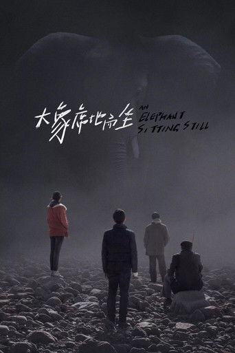 Слон сидит спокойно