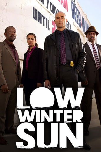 Низкое зимнее солнце