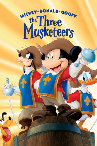 Три мушкетера. Микки, Дональд, Гуфи